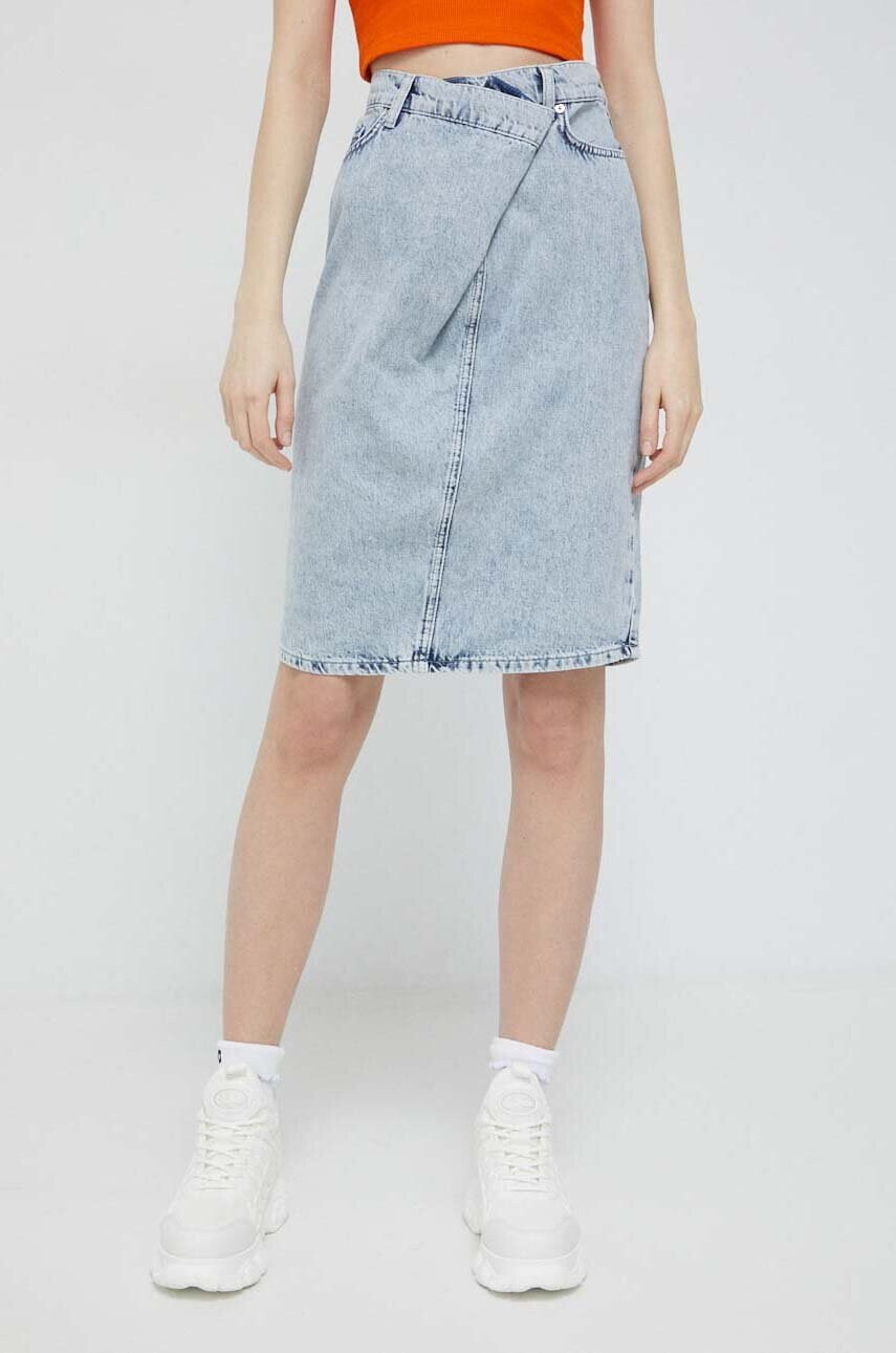 Karl Lagerfeld Jeans Дънкова пола - Pepit.bg