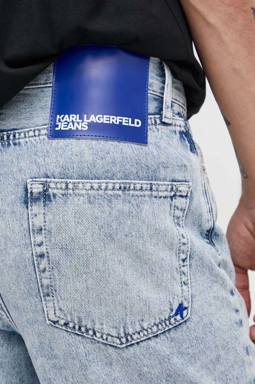 Karl Lagerfeld Jeans Дънкови къси панталони в синьо - Pepit.bg