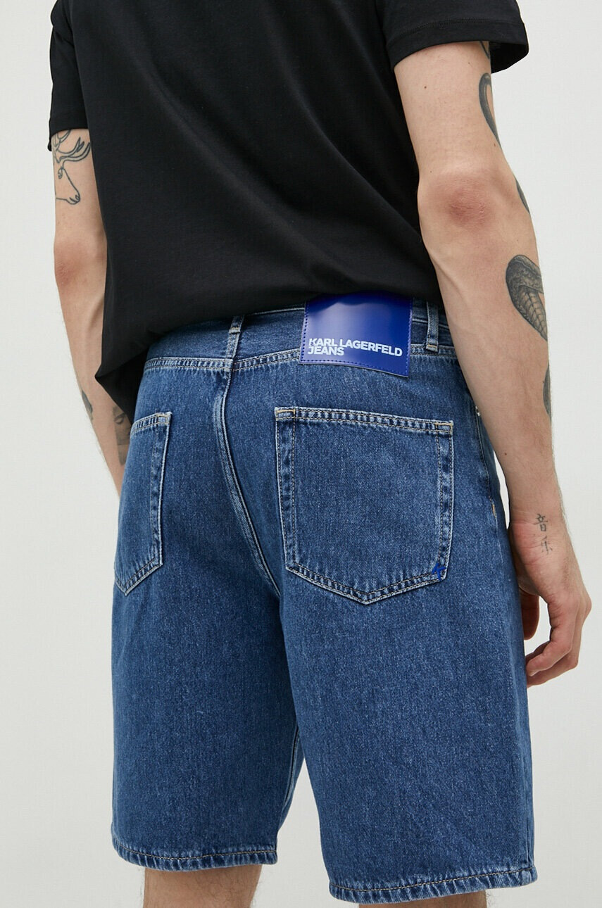 Karl Lagerfeld Jeans Дънкови къси панталони в синьо - Pepit.bg