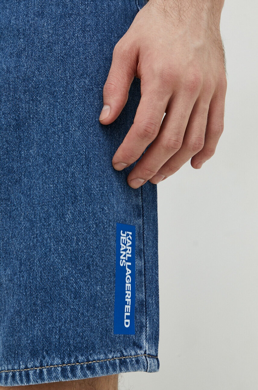 Karl Lagerfeld Jeans Дънкови къси панталони в синьо - Pepit.bg