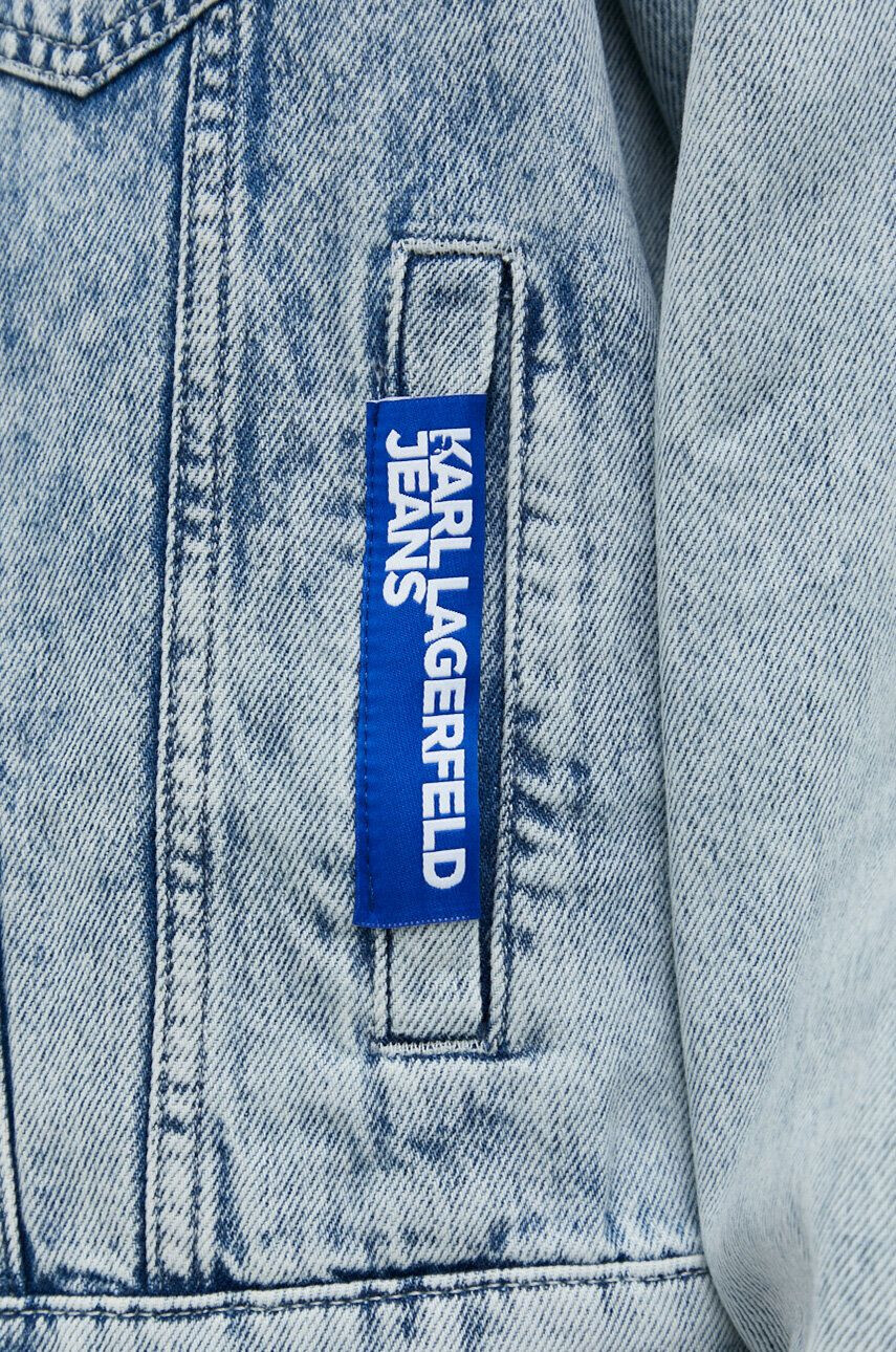 Karl Lagerfeld Jeans Дънково яке в синьо с преходна изолация - Pepit.bg