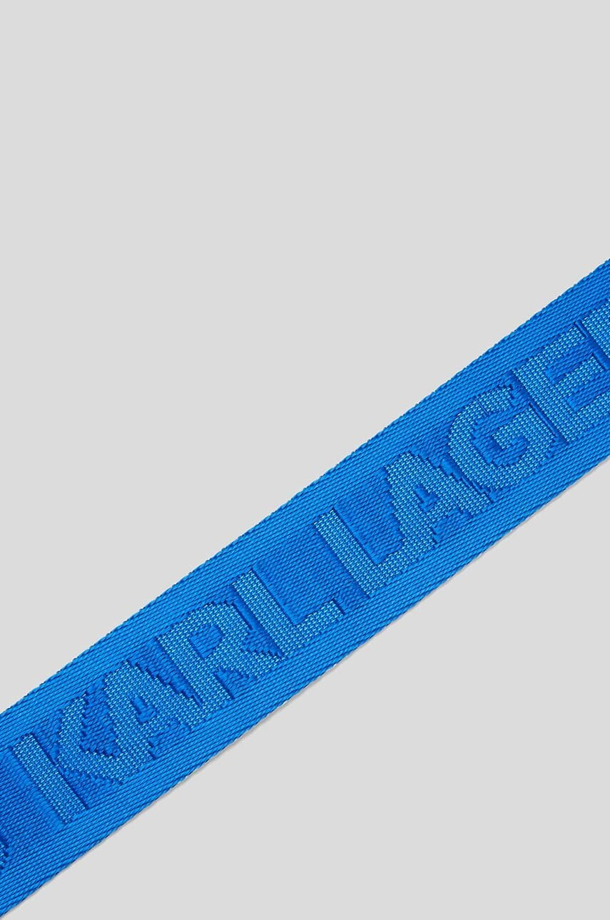 Karl Lagerfeld Jeans Колан в синьо - Pepit.bg
