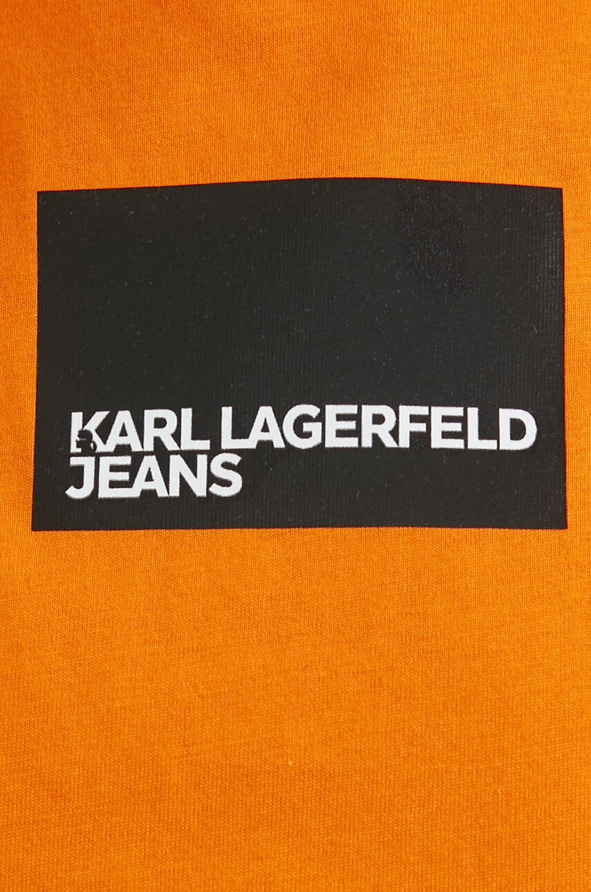 Karl Lagerfeld Jeans Памучен топ - Pepit.bg