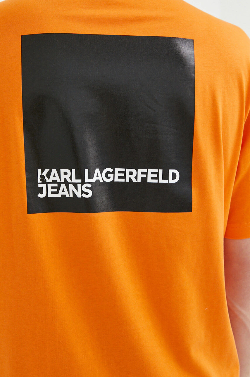 Karl Lagerfeld Jeans Памучна тениска - Pepit.bg