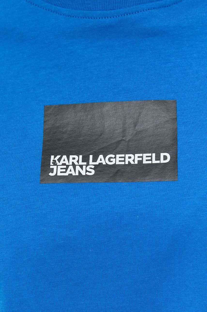 Karl Lagerfeld Jeans Памучна тениска - Pepit.bg