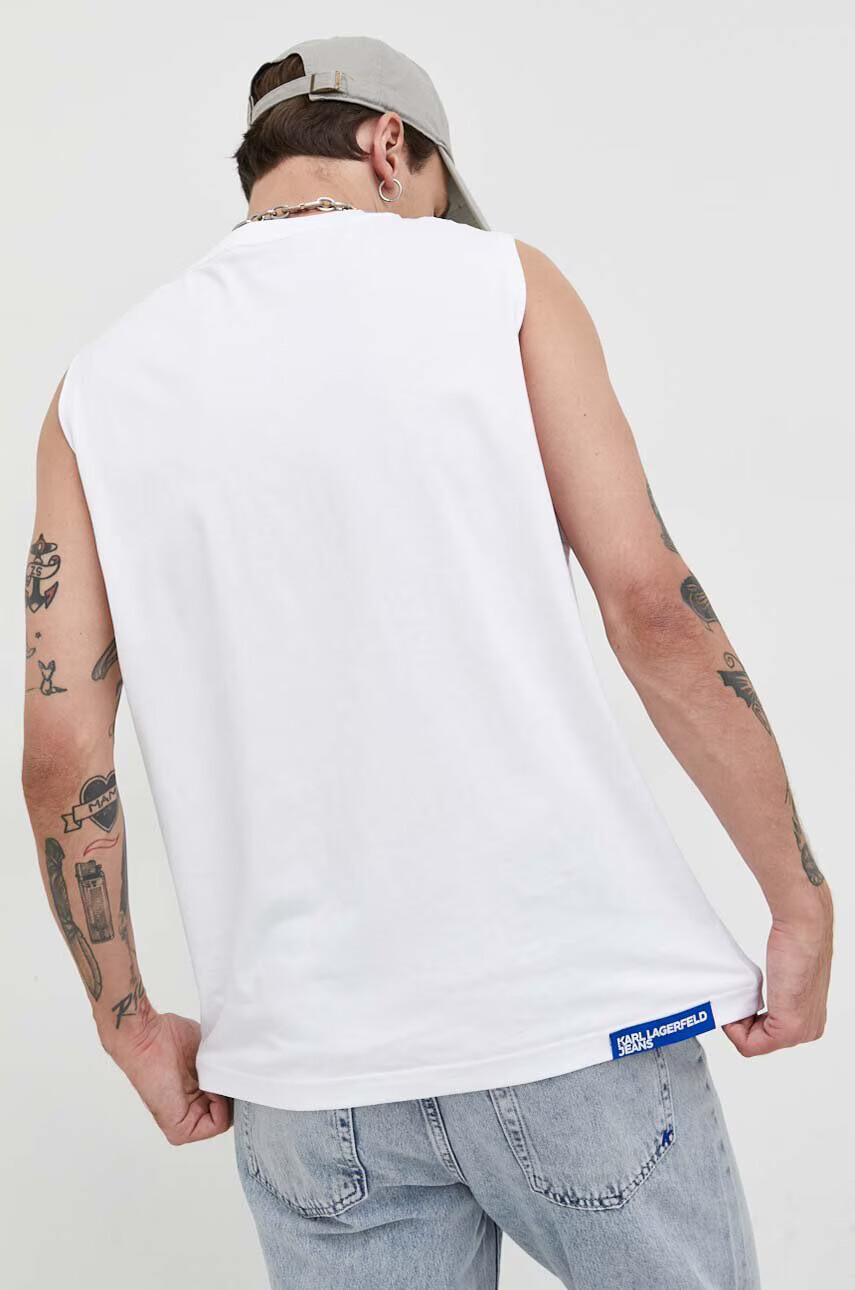 Karl Lagerfeld Jeans Памучна тениска - Pepit.bg