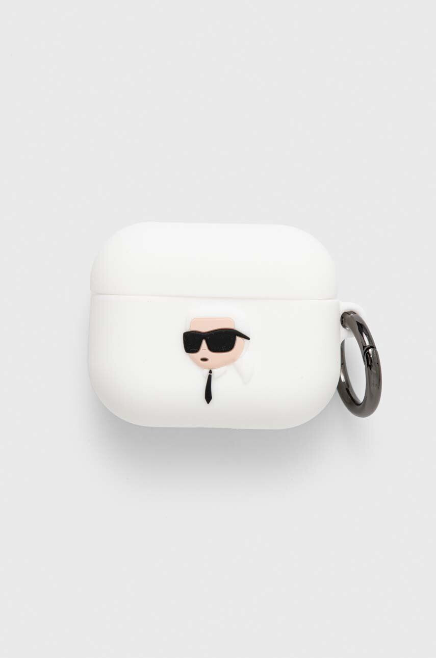 Karl Lagerfeld Калъф за airpods pro в бяло - Pepit.bg