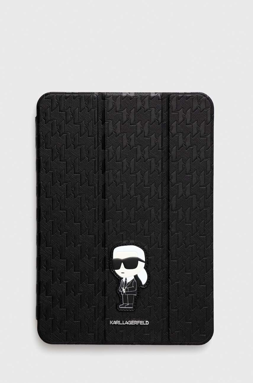 Karl Lagerfeld Калъф за ipad 10.9" в черно - Pepit.bg
