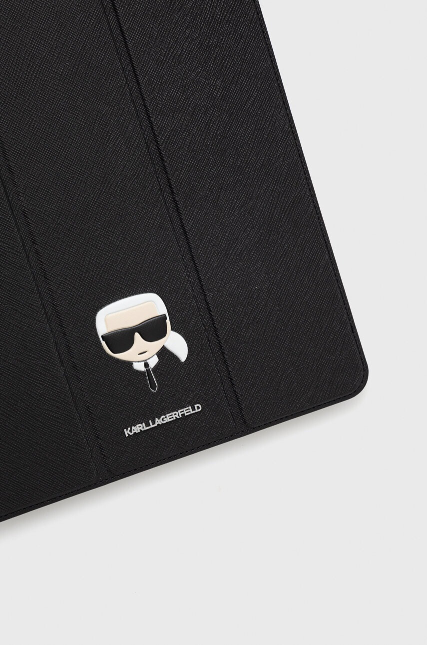 Karl Lagerfeld Калъф за ipad pro 12.9'' в черно - Pepit.bg