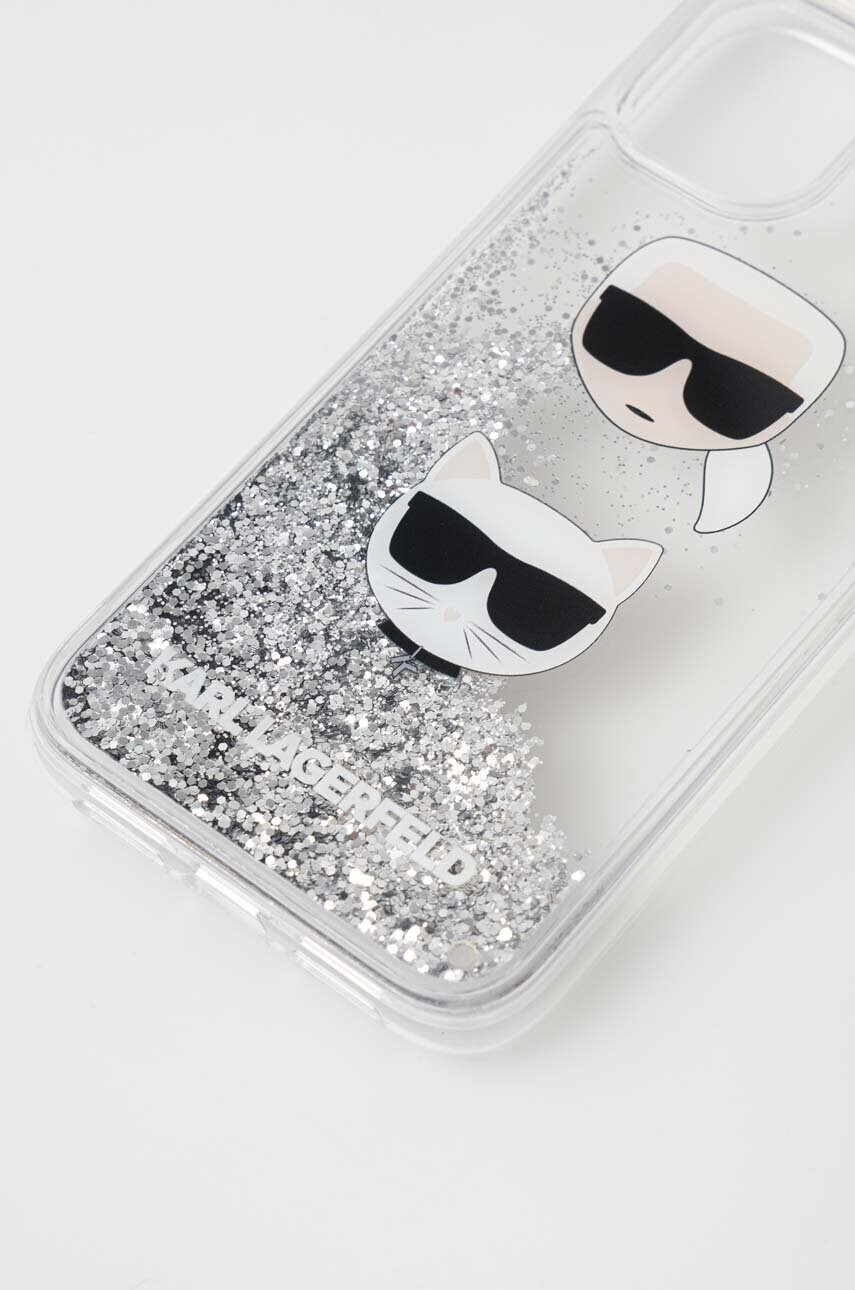 Karl Lagerfeld Кейс за телефон iPhone 11 61" / Xr в сребристо - Pepit.bg