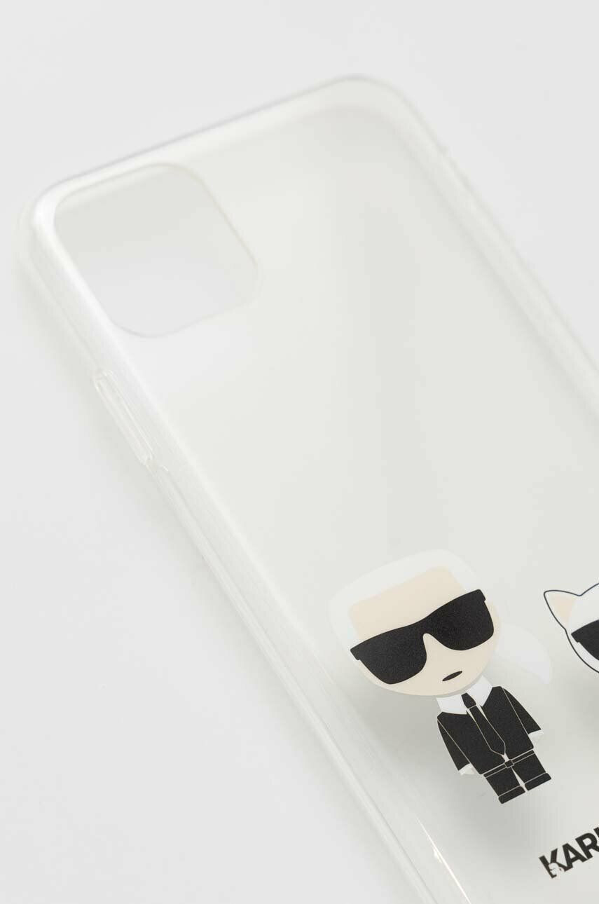 Karl Lagerfeld Кейс за телефон iPhone 11 Pro Max в прозрачен цвят - Pepit.bg