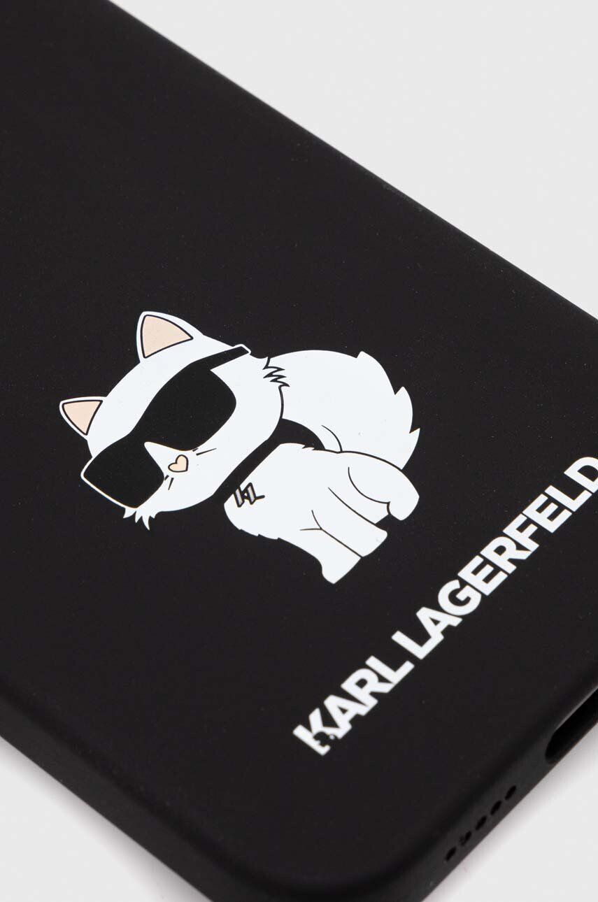 Karl Lagerfeld Кейс за телефон iPhone 12/12 Pro 61" в черно - Pepit.bg