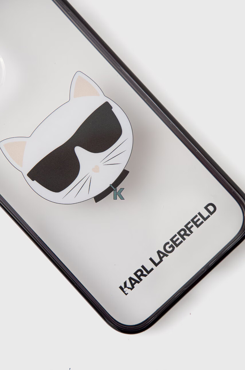 Karl Lagerfeld Кейс за телефон iPhone 13 Mini в прозрачен цвят - Pepit.bg