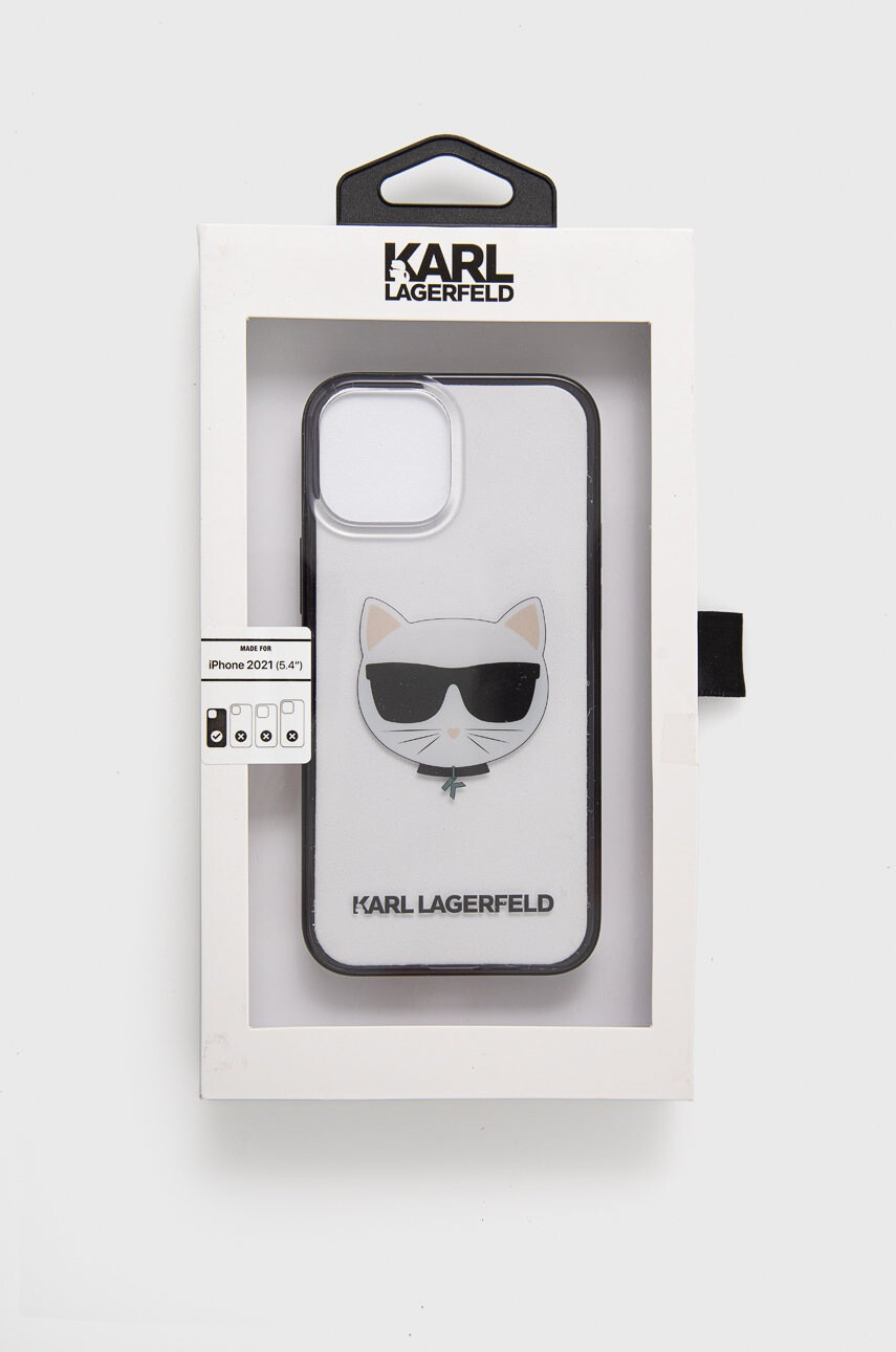 Karl Lagerfeld Кейс за телефон iPhone 13 Mini в прозрачен цвят - Pepit.bg