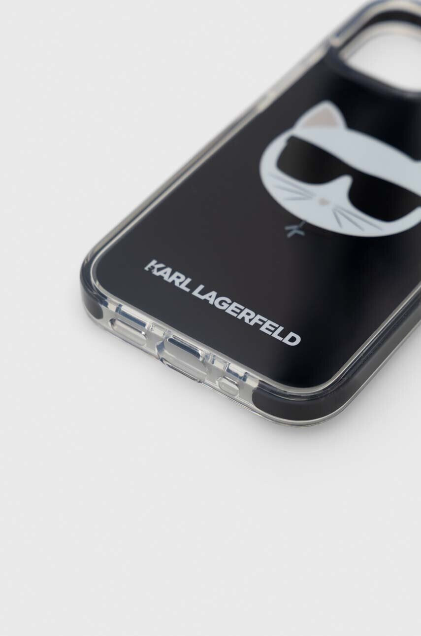 Karl Lagerfeld Кейс за телефон iPhone 13 mini 54'' в черно - Pepit.bg