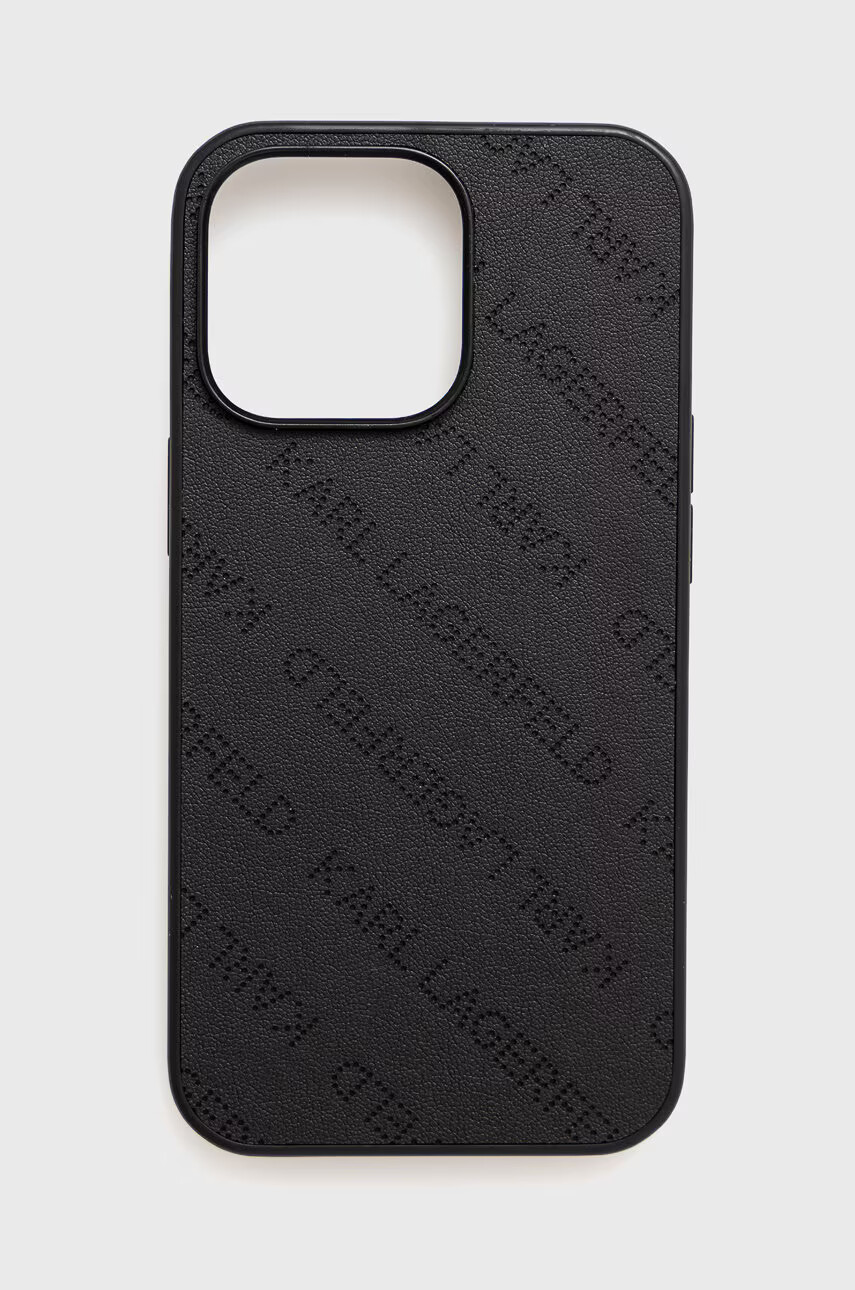 Karl Lagerfeld Кейс за телефон Iphone 13 Pro / 13 61" в черно - Pepit.bg