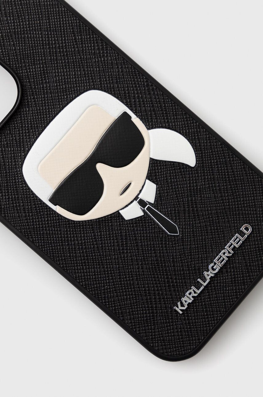 Karl Lagerfeld Кейс за телефон iPhone 13 Pro в черно - Pepit.bg