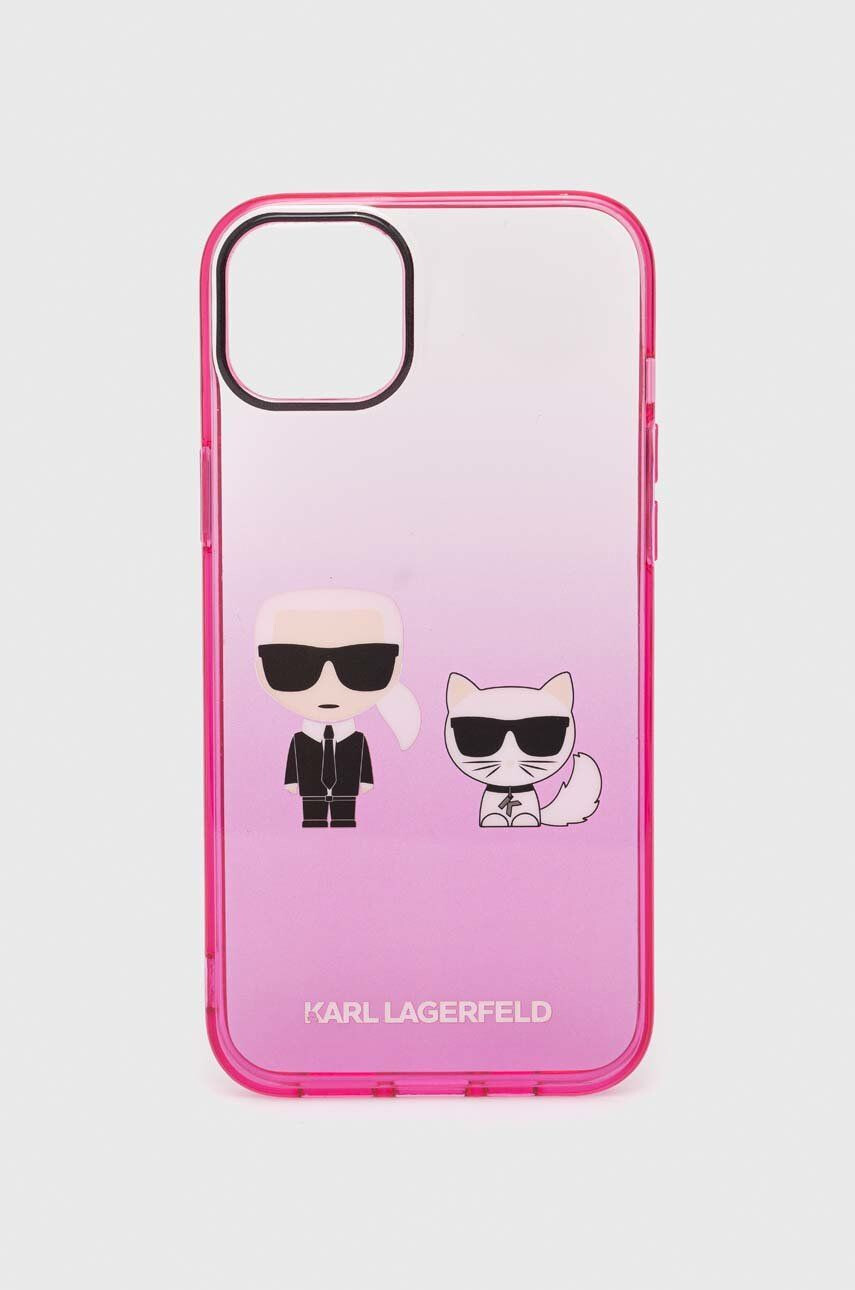 Karl Lagerfeld Кейс за телефон iPhone 14 Plus 67" - Pepit.bg