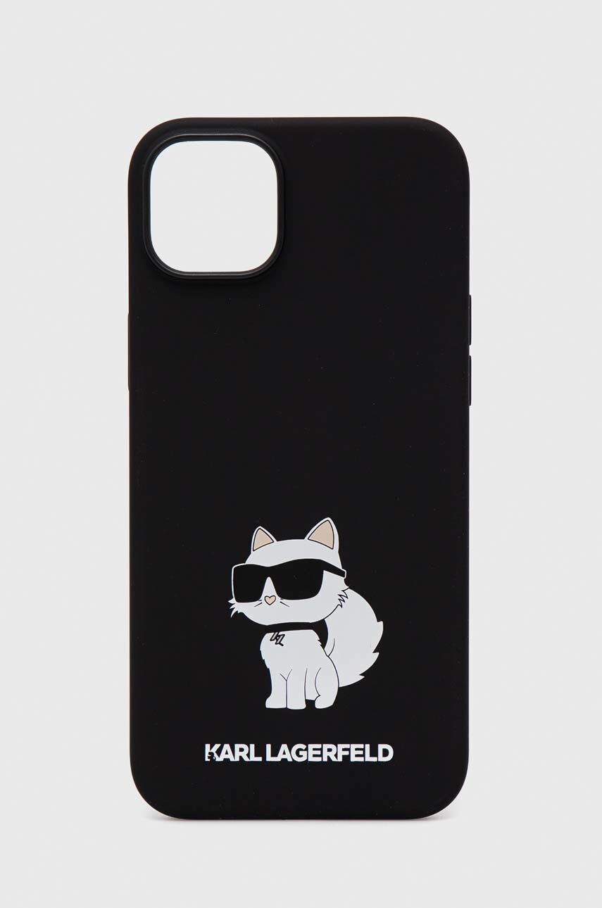 Karl Lagerfeld Кейс за телефон iPhone 14 Plus 67'' в черно - Pepit.bg