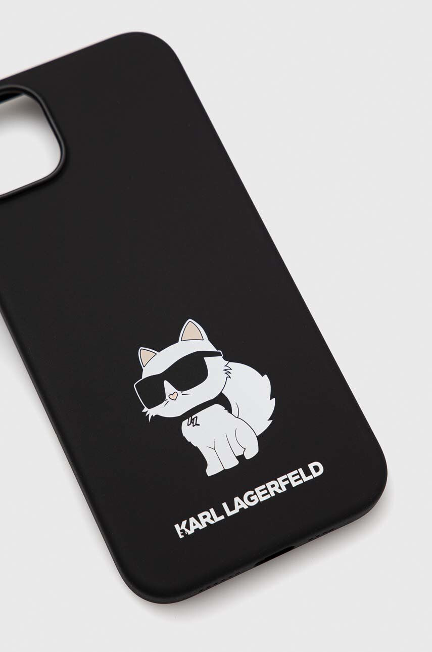 Karl Lagerfeld Кейс за телефон iPhone 14 Plus 67'' в черно - Pepit.bg