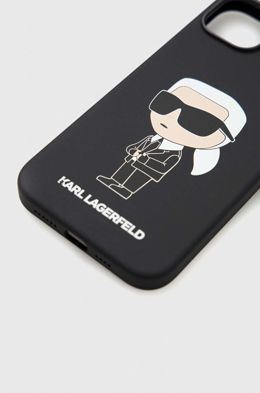 Karl Lagerfeld Кейс за телефон iPhone 14 Plus 67'' в черно - Pepit.bg