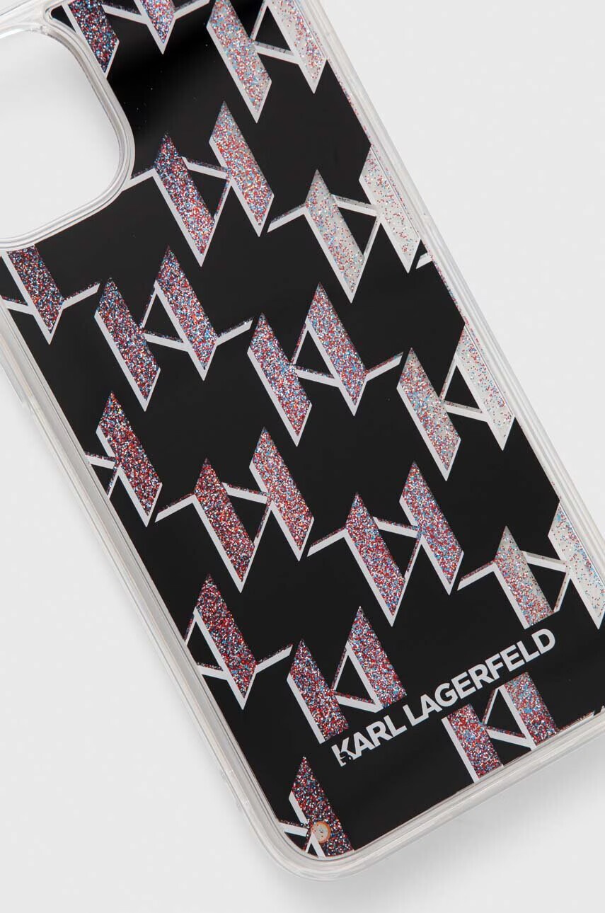 Karl Lagerfeld Кейс за телефон iPhone 14 Plus 67" в черно - Pepit.bg
