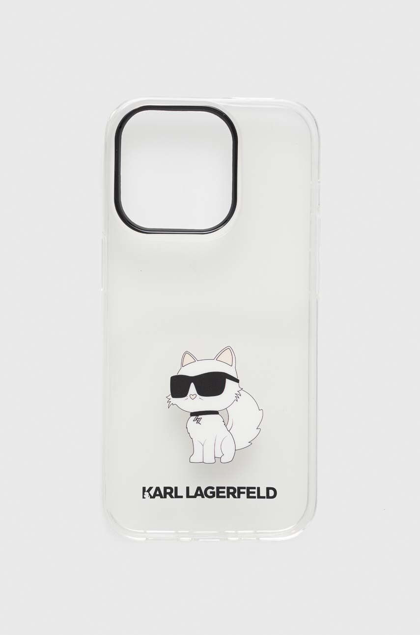 Karl Lagerfeld Кейс за телефон iPhone 14 Pro 61" - Pepit.bg