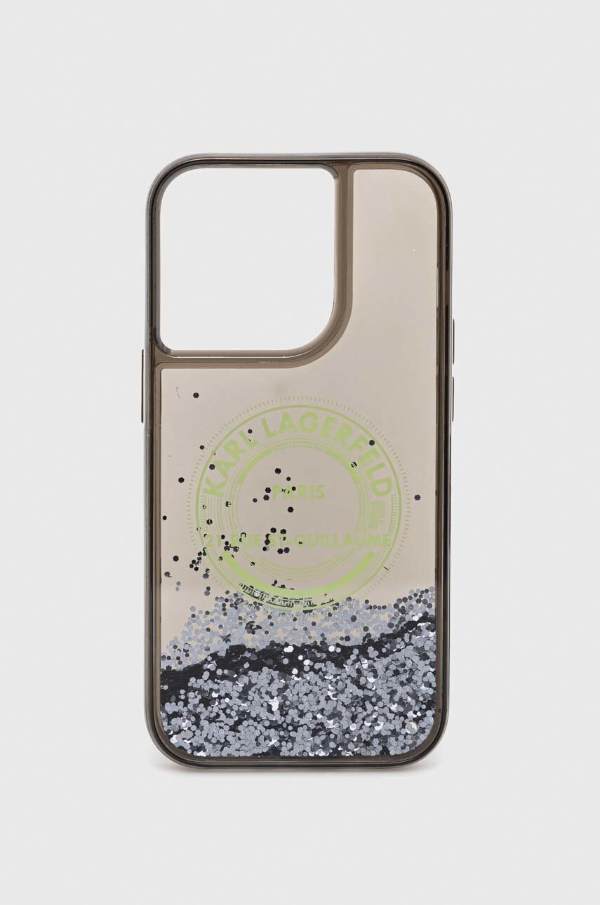 Karl Lagerfeld Кейс за телефон iPhone 14 Pro 61" в черно - Pepit.bg