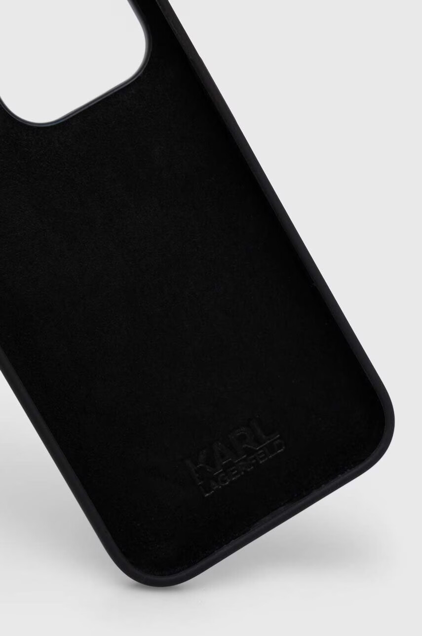 Karl Lagerfeld Кейс за телефон iPhone 14 Pro 61'' в черно - Pepit.bg