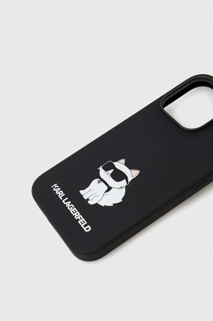 Karl Lagerfeld Кейс за телефон iPhone 14 Pro 61'' в черно - Pepit.bg