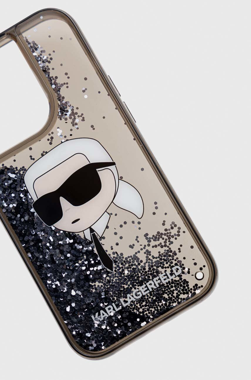 Karl Lagerfeld Кейс за телефон iPhone 14 Pro 61" в черно - Pepit.bg