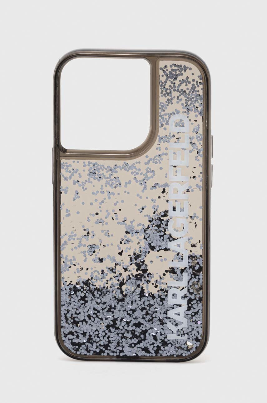 Karl Lagerfeld Кейс за телефон iPhone 14 Pro 61" в черно - Pepit.bg