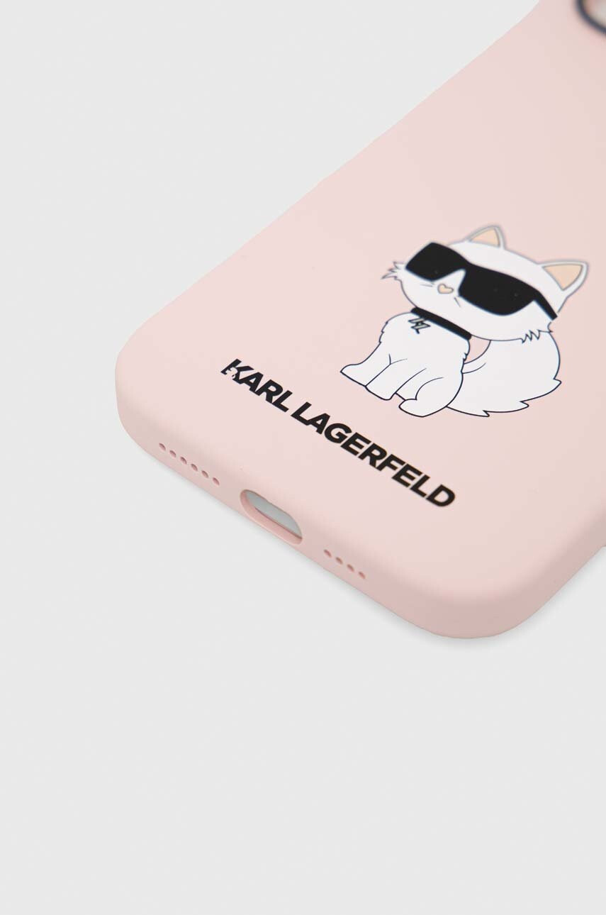 Karl Lagerfeld Кейс за телефон iPhone 14 Pro Max 67'' в розово - Pepit.bg