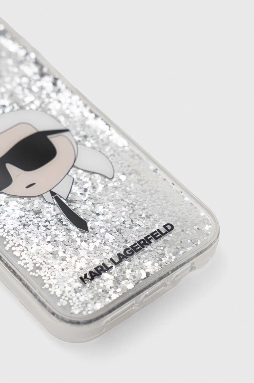 Karl Lagerfeld Кейс за телефон iPhone 14 Pro Max 67'' в сребристо - Pepit.bg