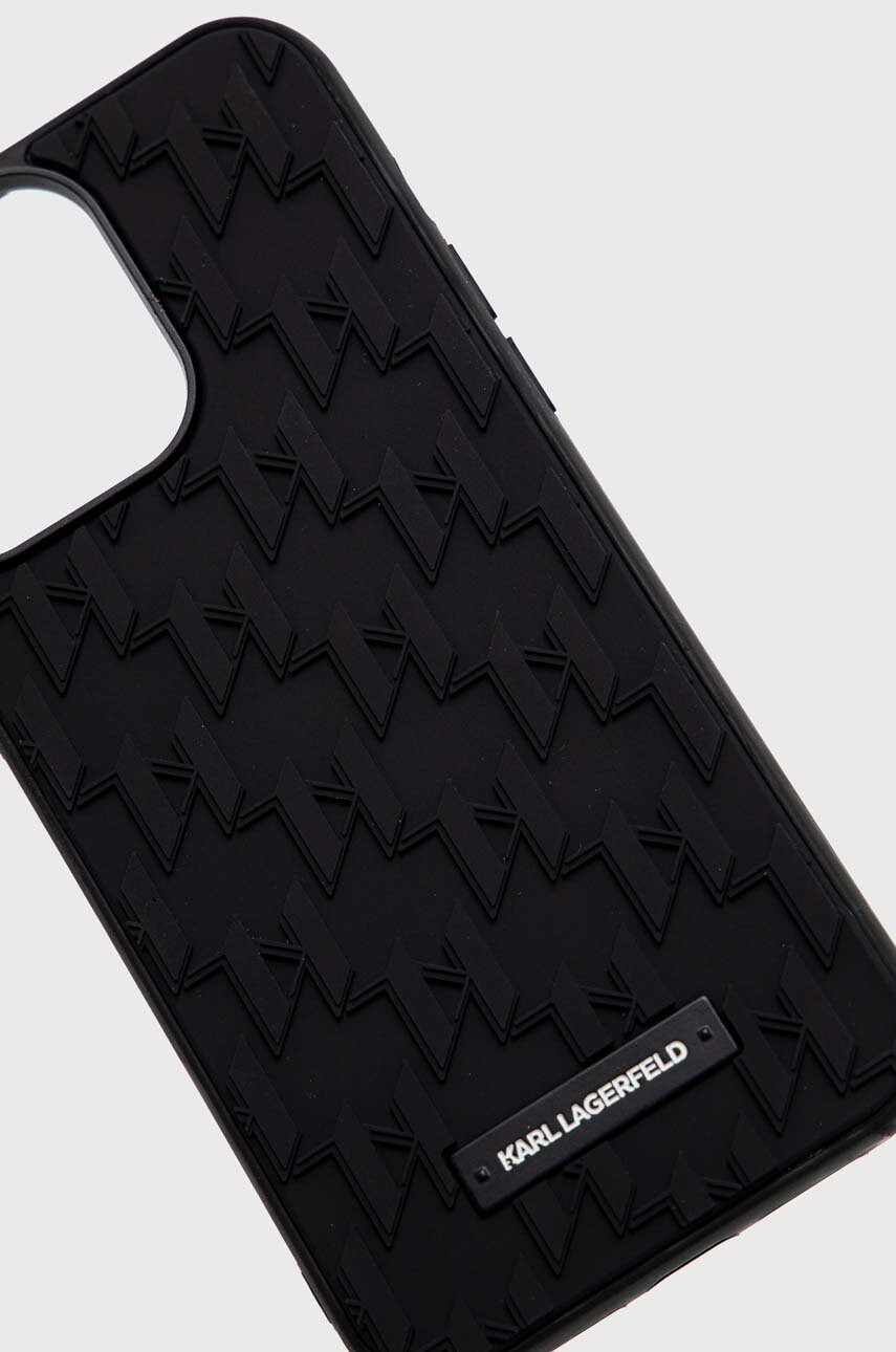 Karl Lagerfeld Кейс за телефон iPhone 14 Pro Max 67" в черно - Pepit.bg