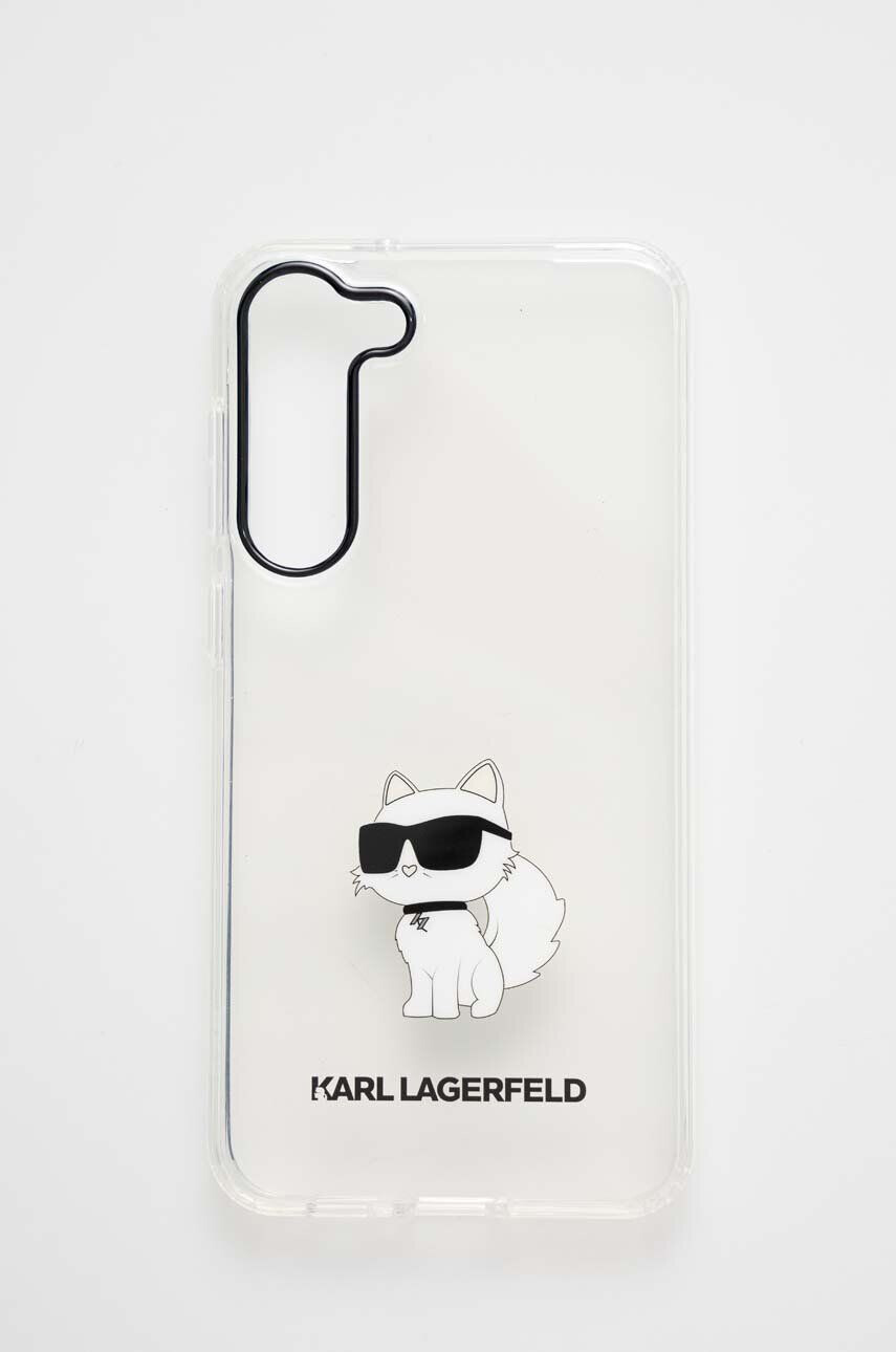 Karl Lagerfeld Кейс за телефон S23 + S916 в прозрачен цвят - Pepit.bg