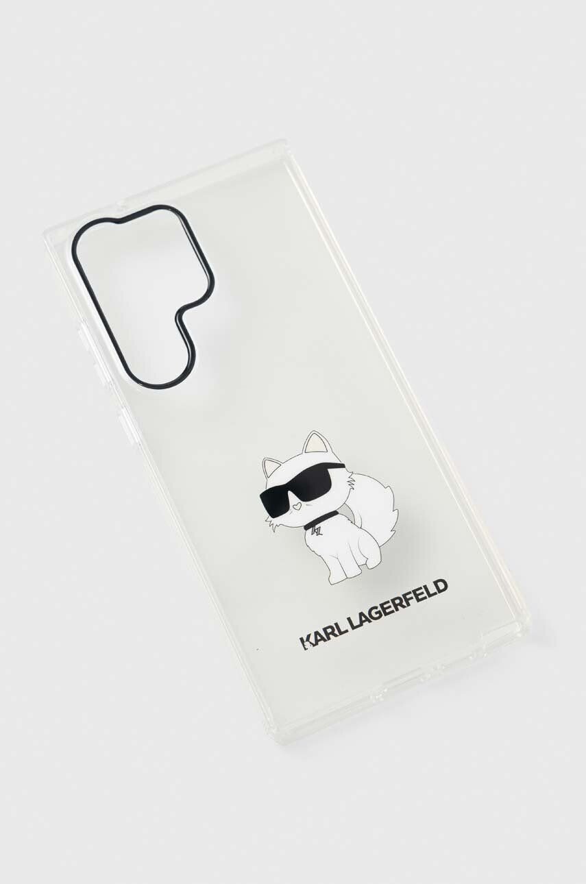 Karl Lagerfeld Кейс за телефон S23 Ultra S918 в прозрачен цвят - Pepit.bg