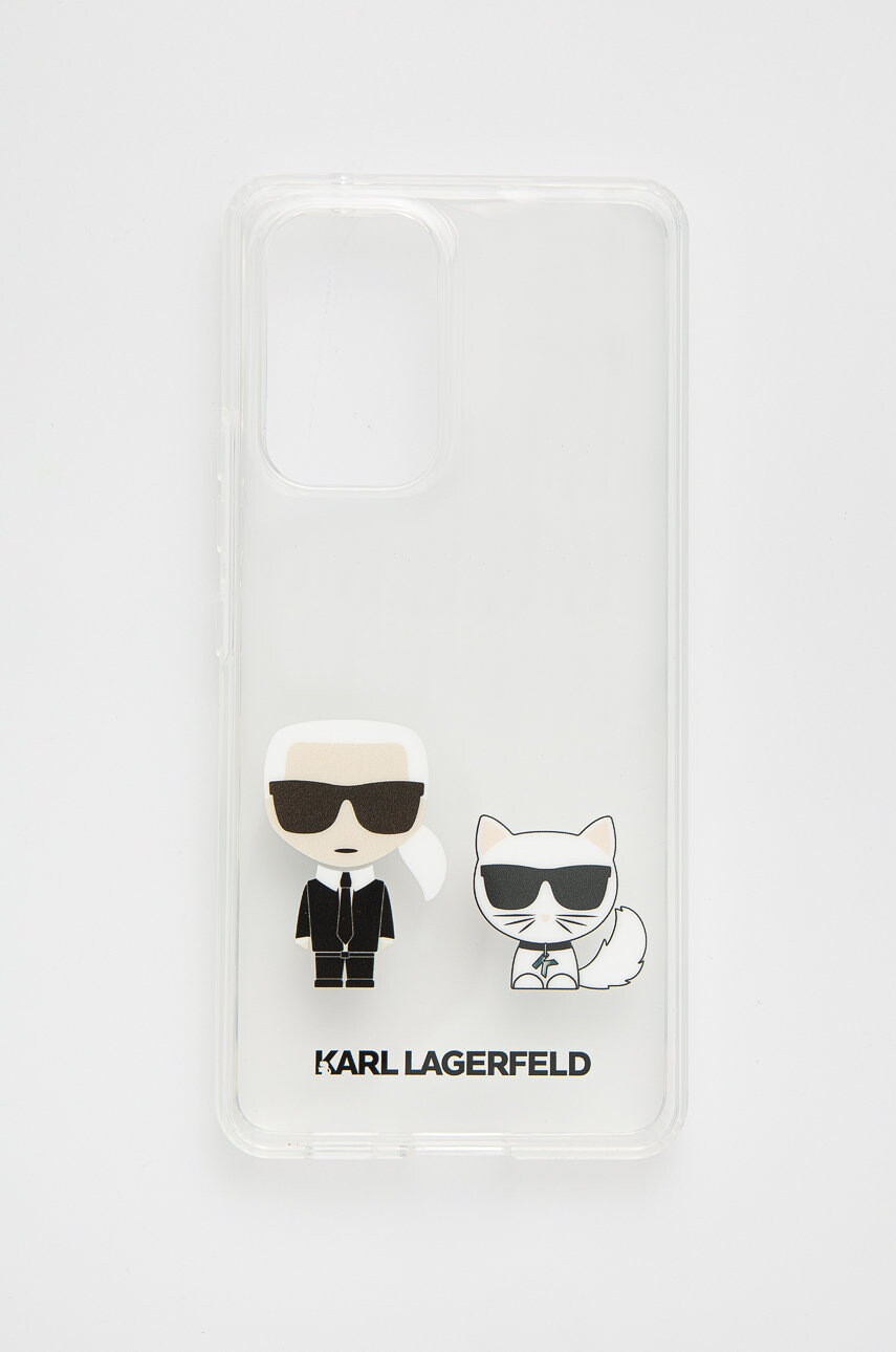 Karl Lagerfeld Кейс за телефон A53 5g A536 в прозрачен цвят - Pepit.bg