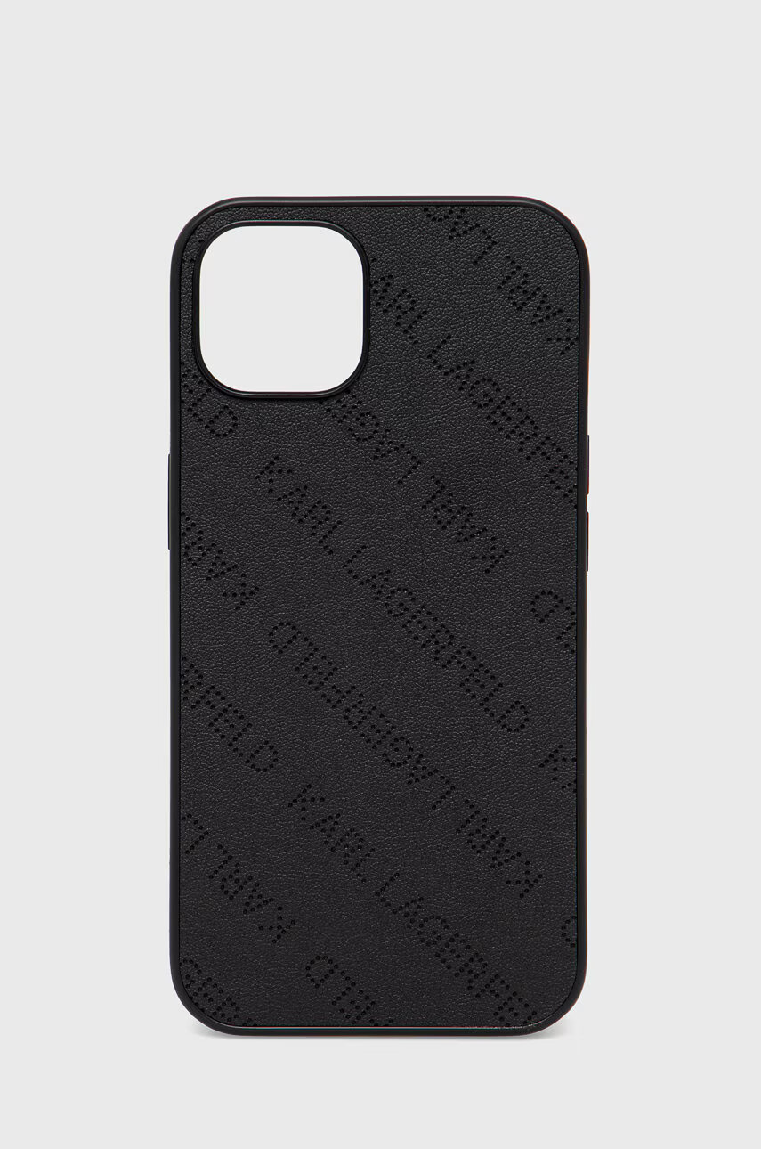 Karl Lagerfeld Кейс за телефон Iphone 13 61'' в черно - Pepit.bg