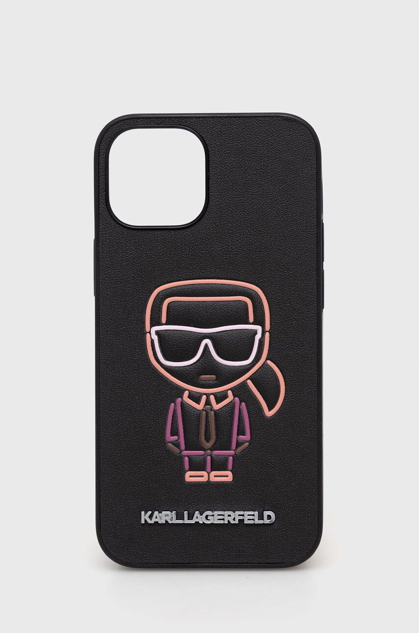 Karl Lagerfeld Кейс за телефон Iphone 13 Mini 54'' в черно - Pepit.bg