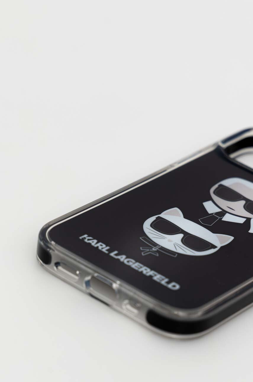 Karl Lagerfeld Кейс за телефон Iphone 13 Mini 54" в черно - Pepit.bg