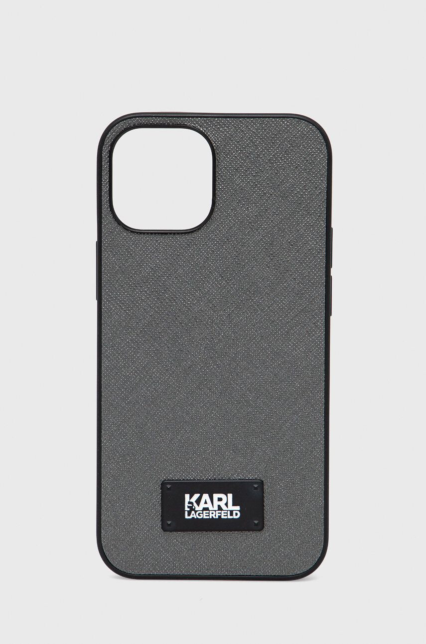 Karl Lagerfeld Кейс за телефон Iphone 13 Mini 54'' в сребристо - Pepit.bg