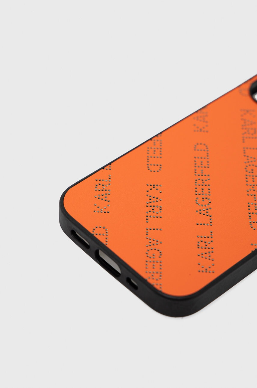 Karl Lagerfeld Кейс за телефон Iphone 13 Mini 54'' в оранжево - Pepit.bg