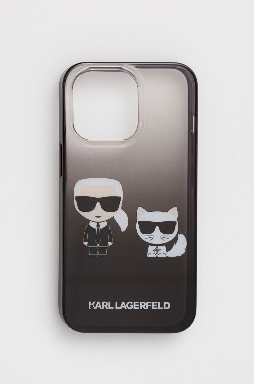 Karl Lagerfeld Кейс за телефон Iphone 13 Pro/ 13 61'' в черно - Pepit.bg