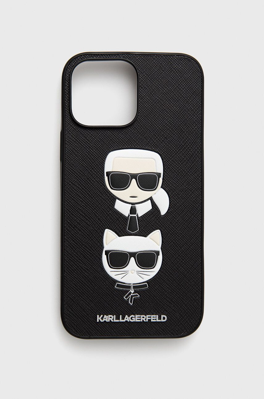 Karl Lagerfeld Кейс за телефон iPhone 13 Pro Max в черно - Pepit.bg