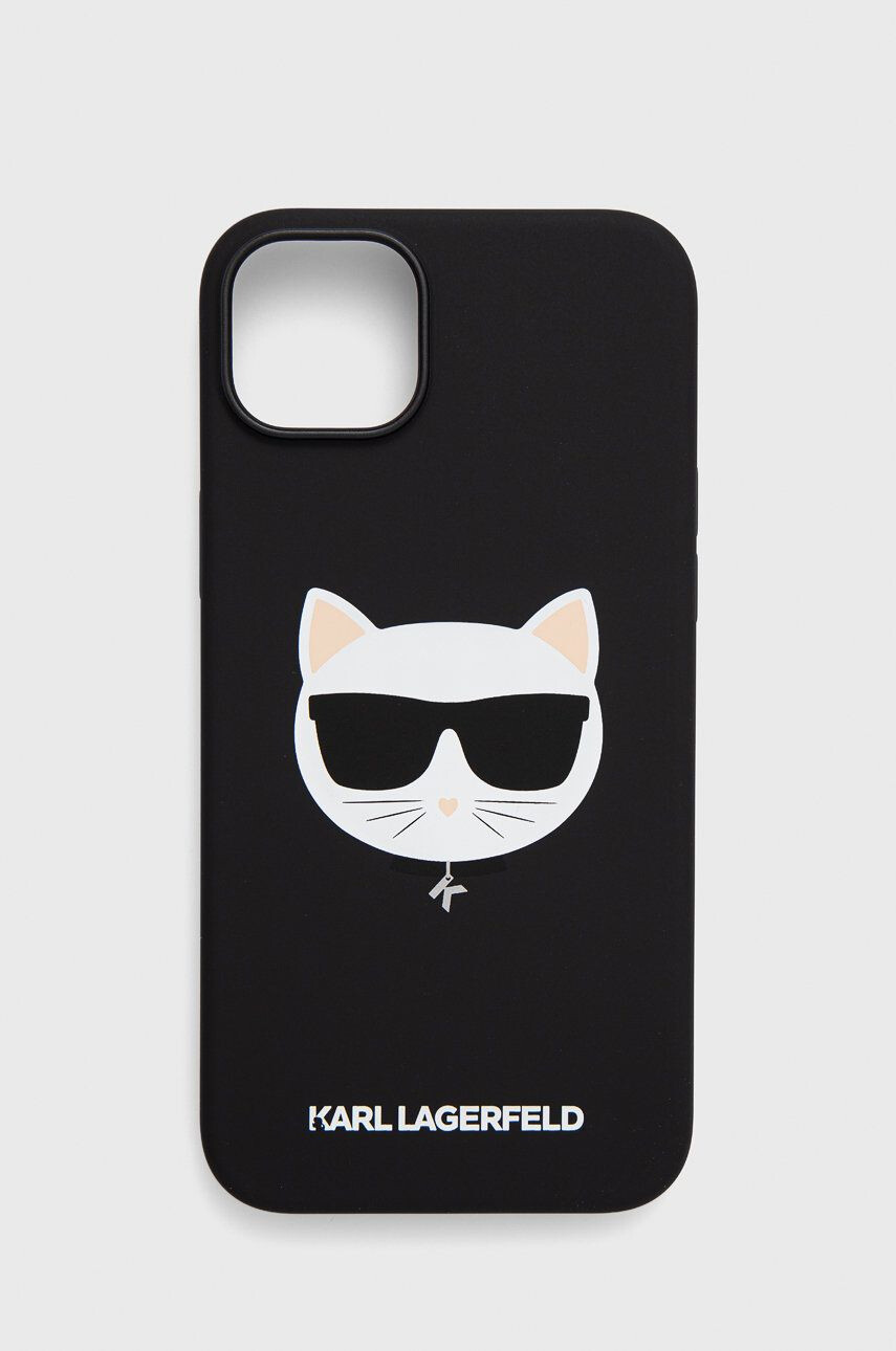 Karl Lagerfeld Кейс за телефон Iphone 14 Plus 67" в черно - Pepit.bg