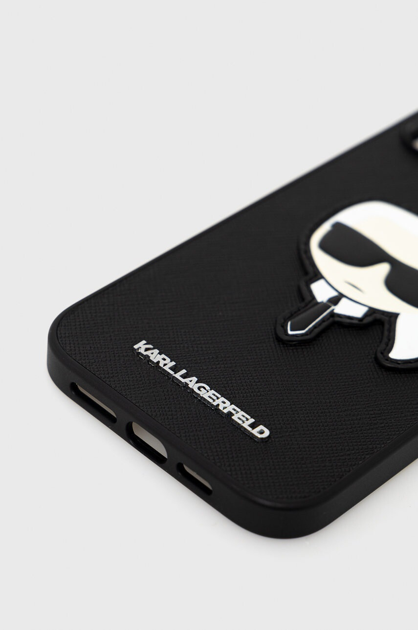Karl Lagerfeld Кейс за телефон Iphone 14 Plus 67" в черно - Pepit.bg