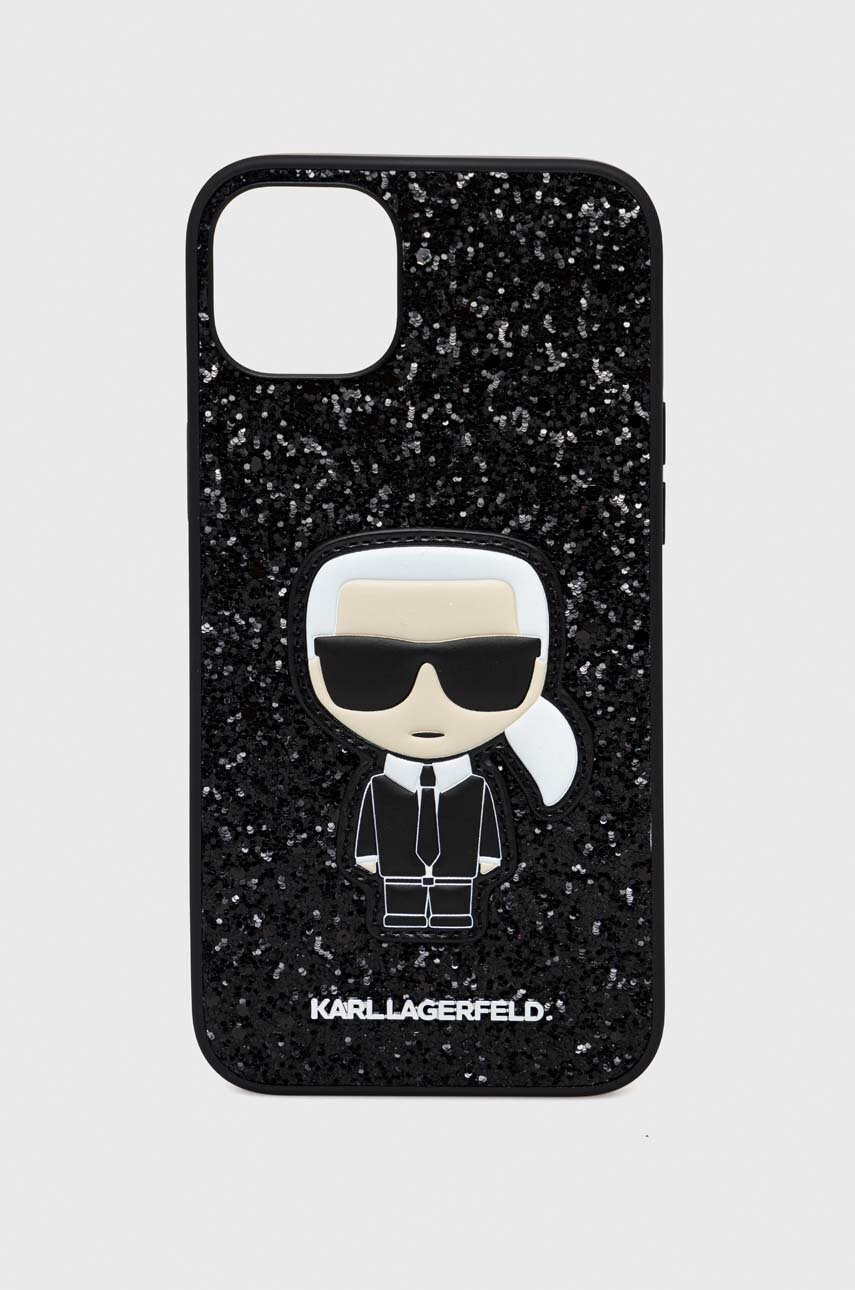 Karl Lagerfeld Кейс за телефон Iphone 14 Plus 67" в черно - Pepit.bg