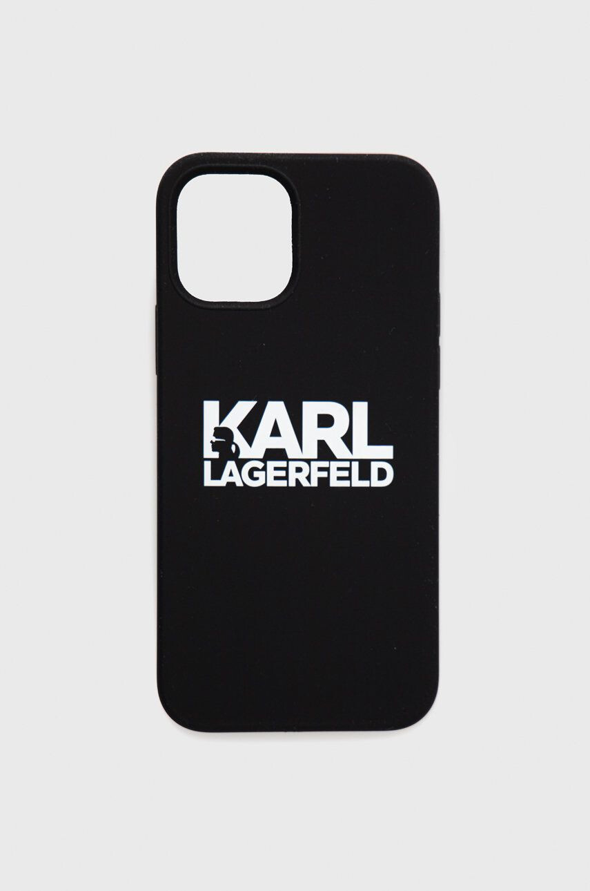 Karl Lagerfeld Кейс за телефон за iPhone 12/12 Pro в черно - Pepit.bg