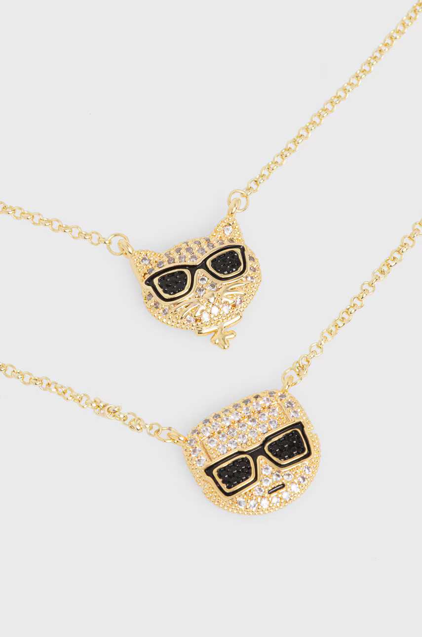 Karl Lagerfeld Колие в златисто - Pepit.bg